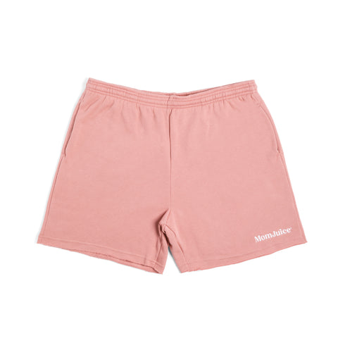 Rough Edge Cutoff Sweat Shorts