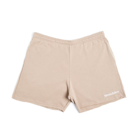 Rough Edge Cutoff Sweat Shorts